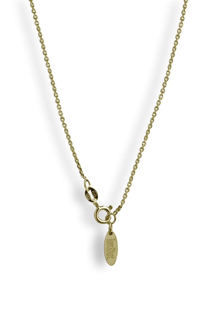 TS Solid Silver Kette Basic 70 cm