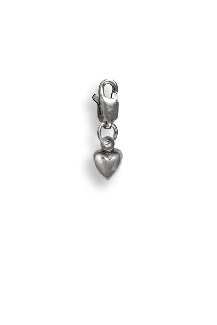 TS Solid Silver Charm Herz