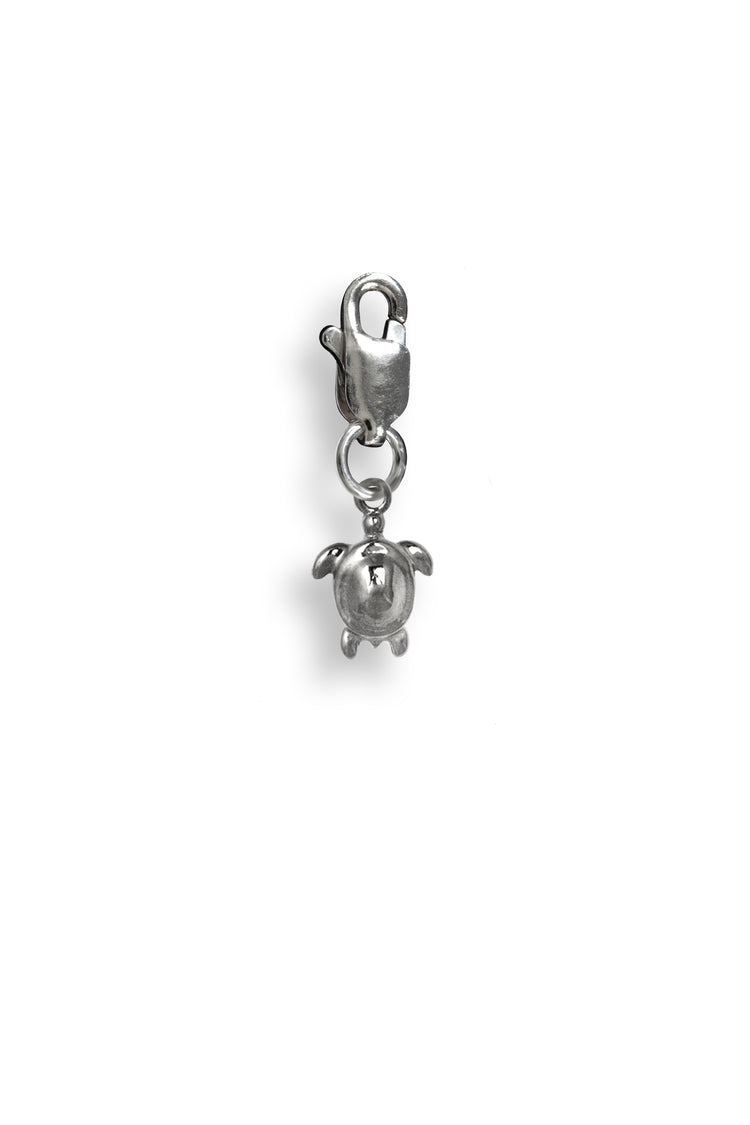 TS Solid Silver Charm Schildkröte