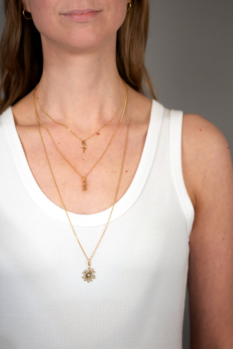 TS Solid Silver Kette Basic 50cm