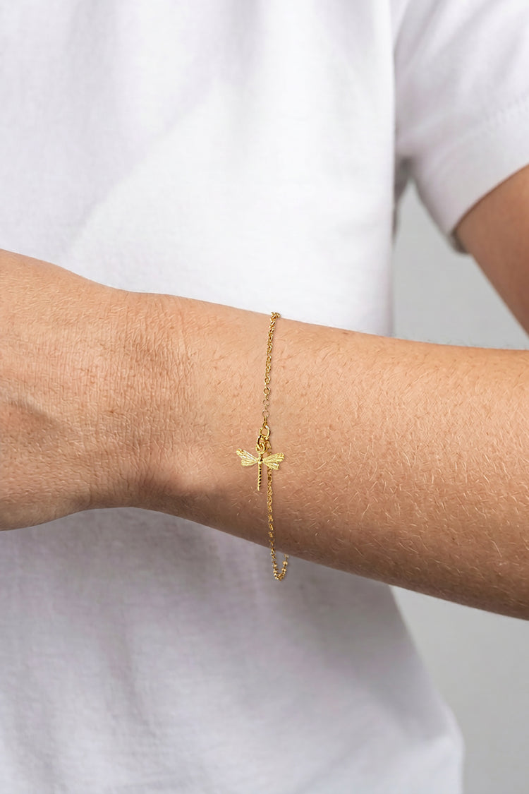 TS Solid Silver Armband Libelle