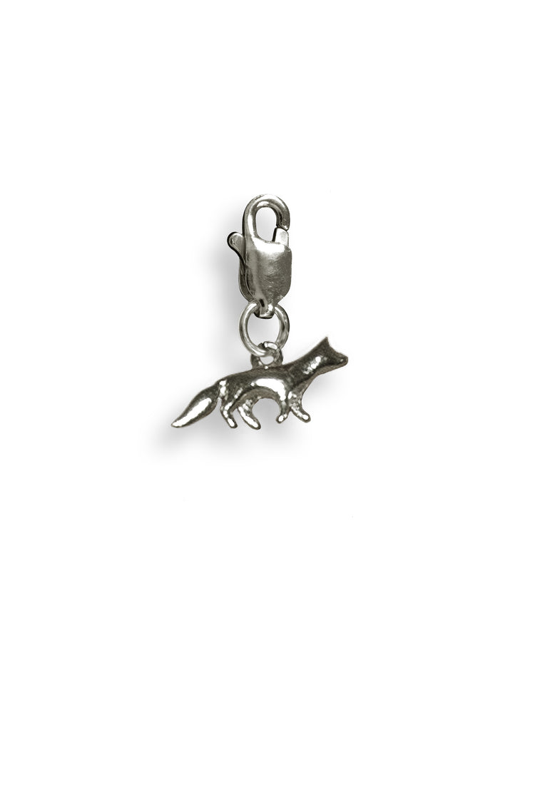 TS Solid Silver Charm Fuchs
