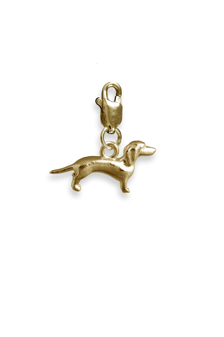 TS Solid Silver Charm Dackel