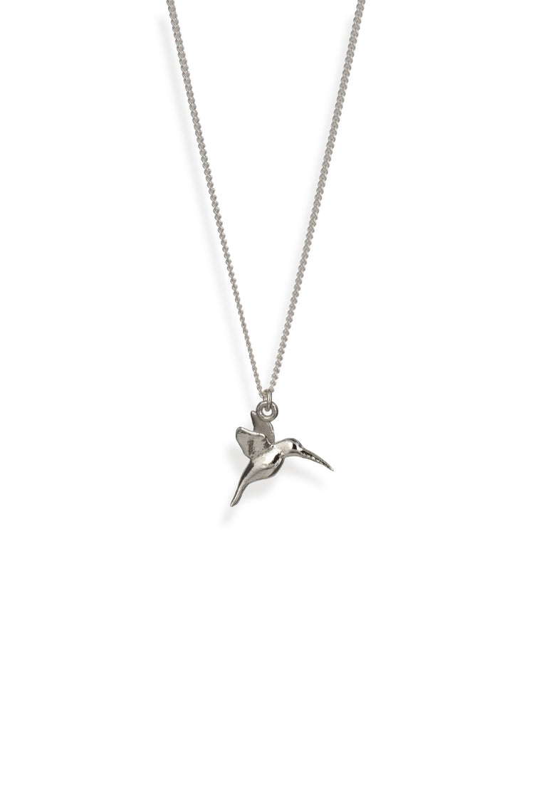 TS Solid Silver Kette Kolibri