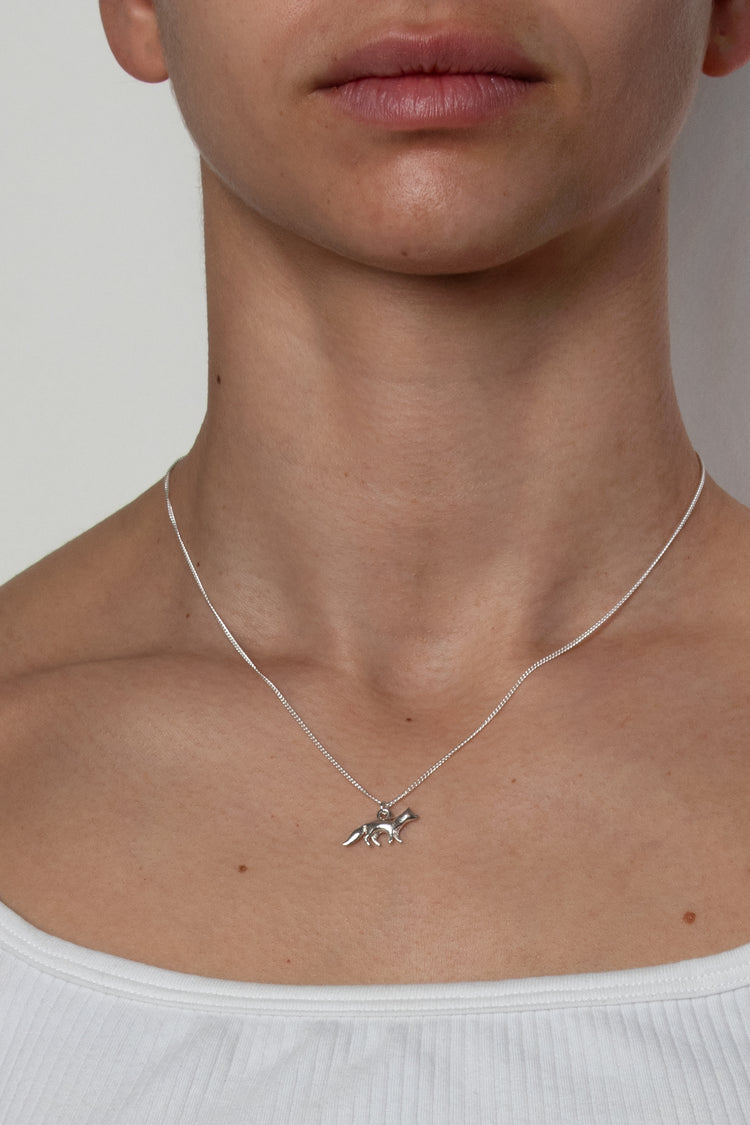 TS Solid Silver Kette Fuchs