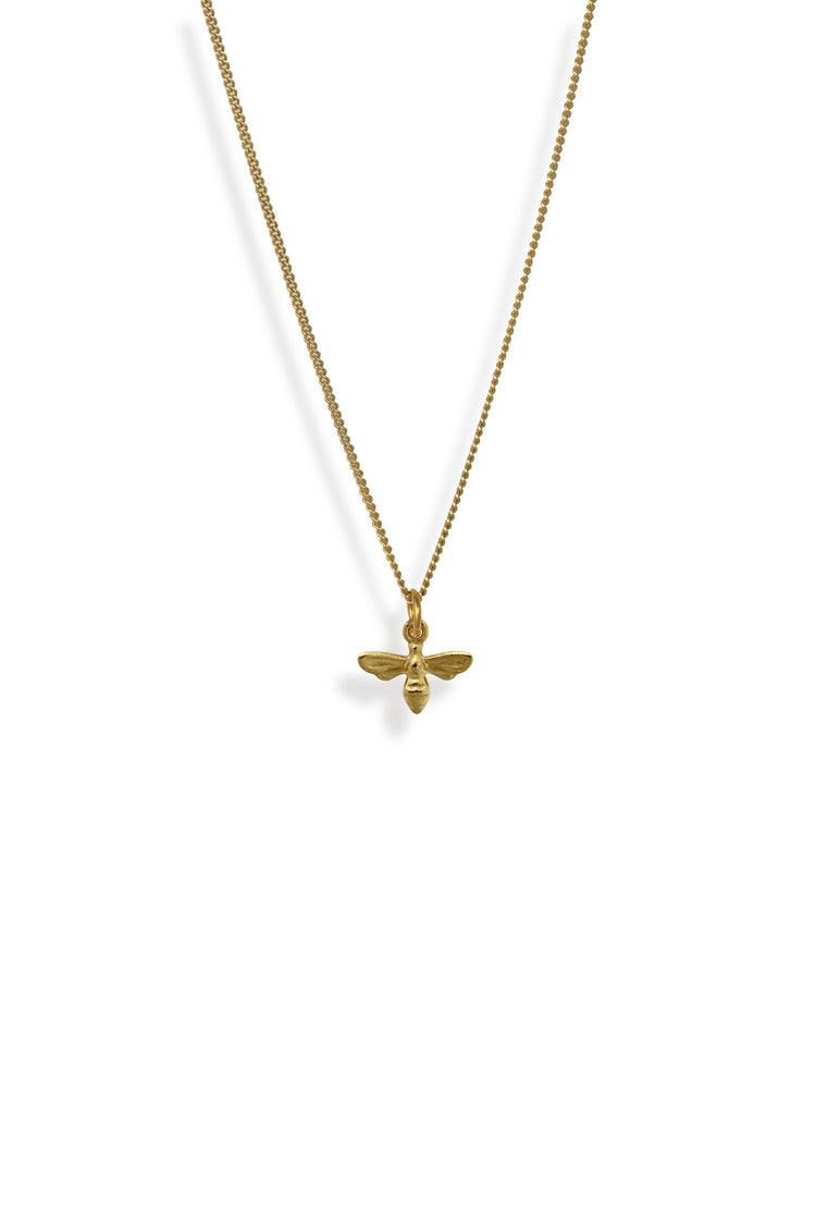 TS Solid Silver Kette kleine Biene