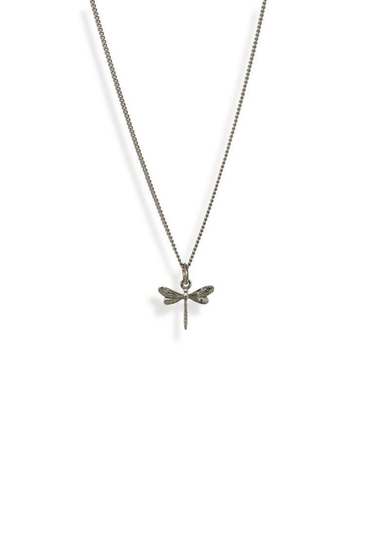 TS Solid Silver Kette kleine Libelle