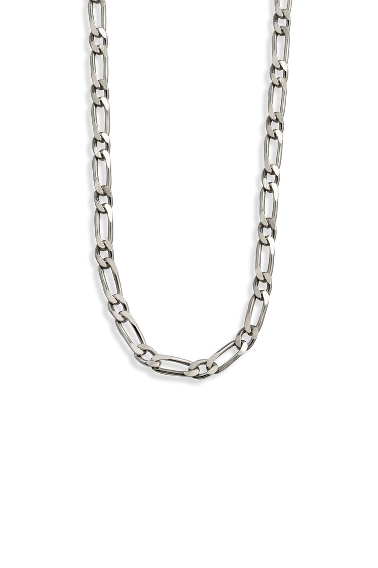 TS Solid Silver Kette Figaropanzer