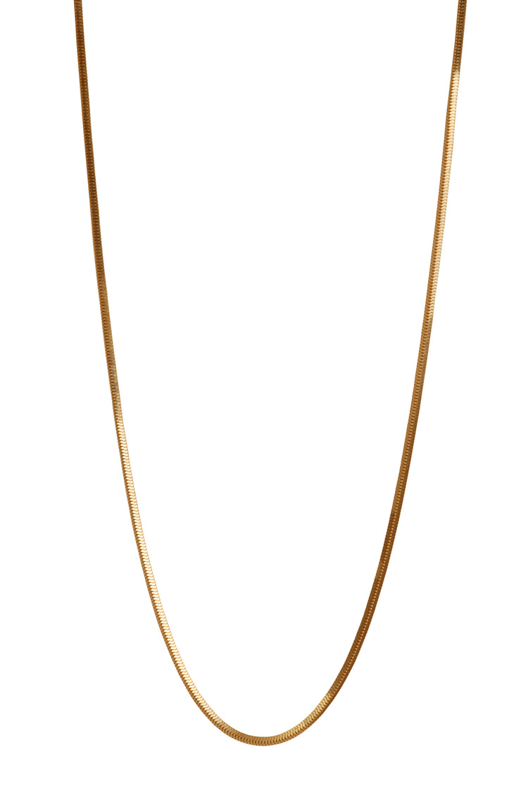 TS Solid Silver Collier 60 cm Vierkantschlange