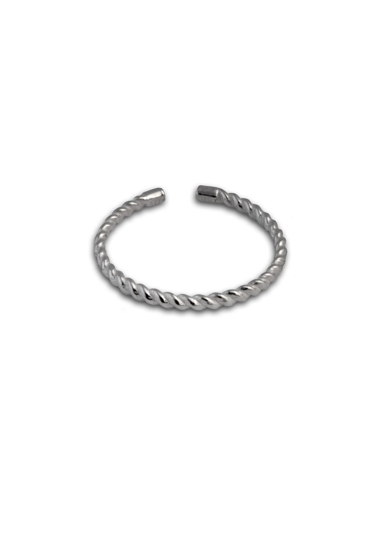 TS Solid Silver Ring Twist
