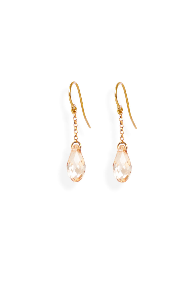 Lucid – Ohrring Kristall mit Kette