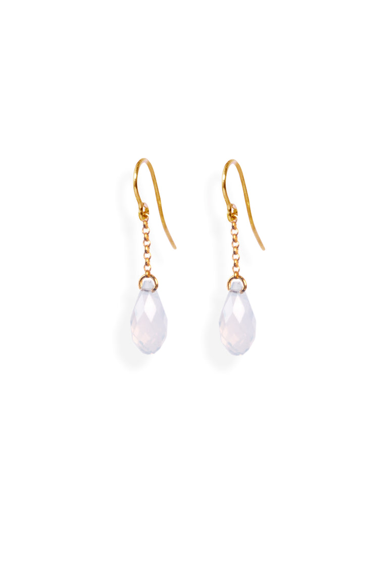 Lucid – Ohrring Kristall mit Kette