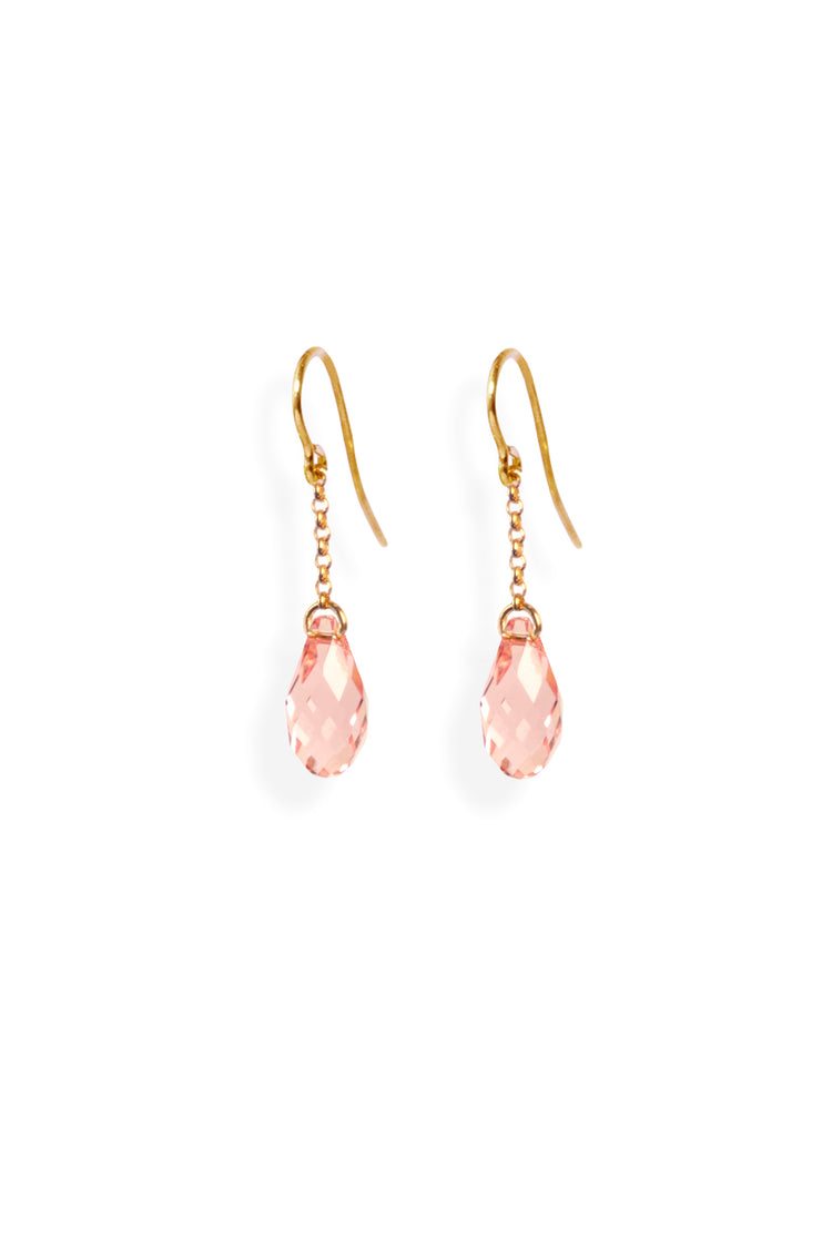 Lucid – Ohrring Kristall mit Kette