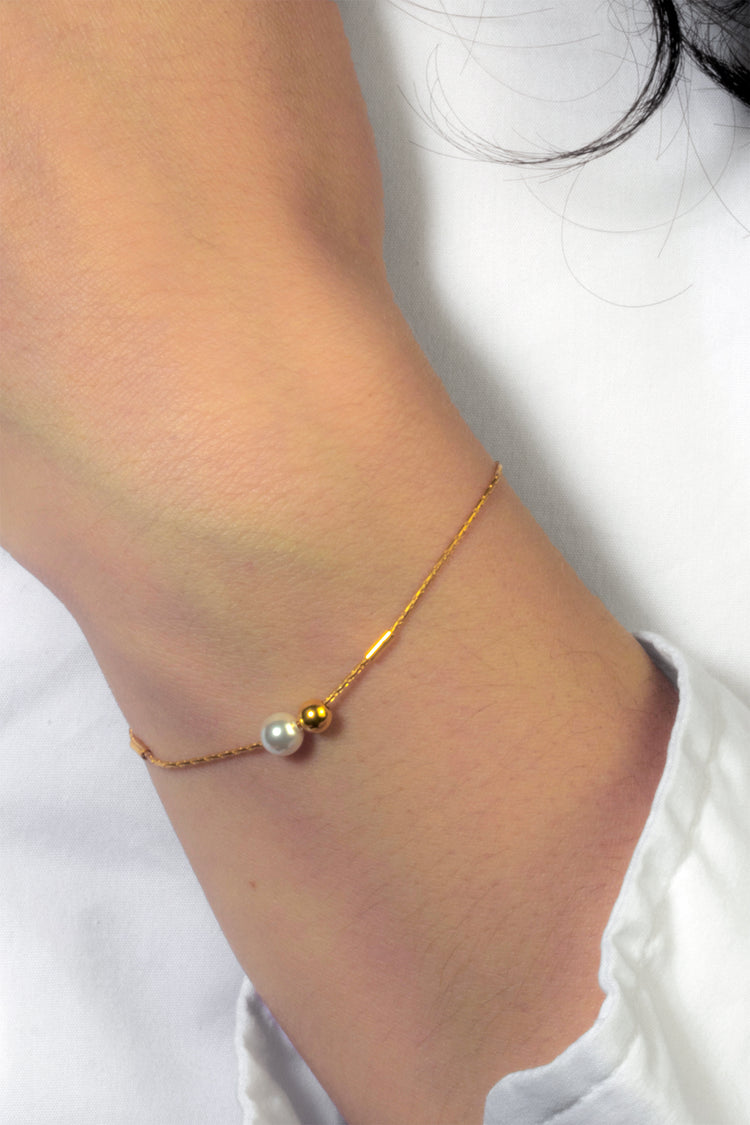 Sevilla - Armband mit zwei Perlen