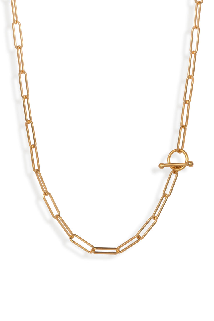 Chunky Collier Langanker Stabverschluß