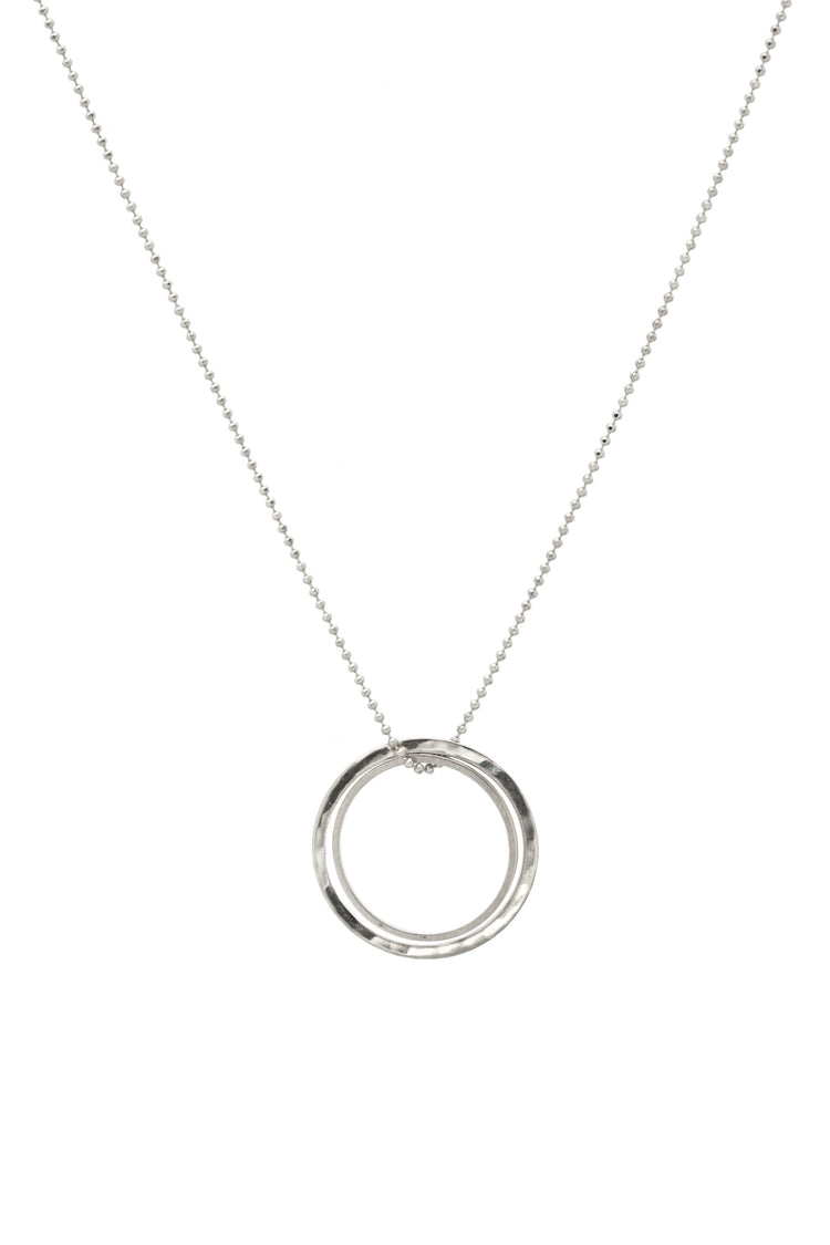 Eternity Kette 2 Ringe
