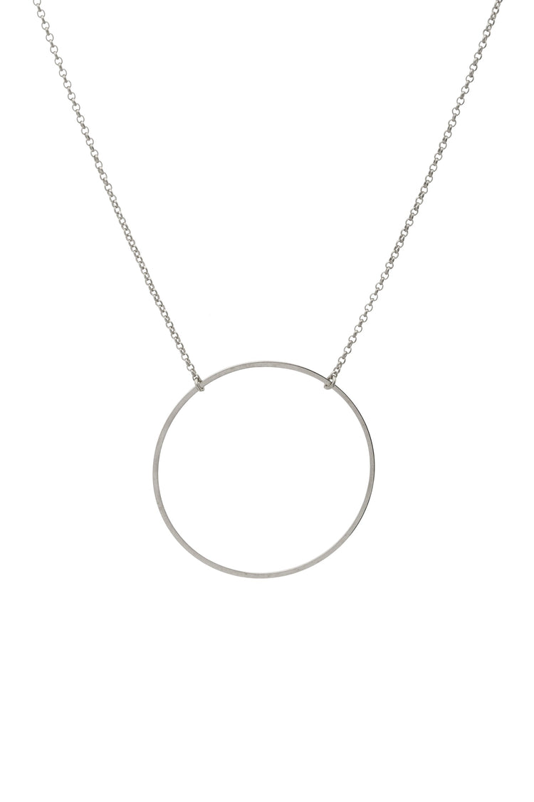 Eternity  Kette großer Ring kurz