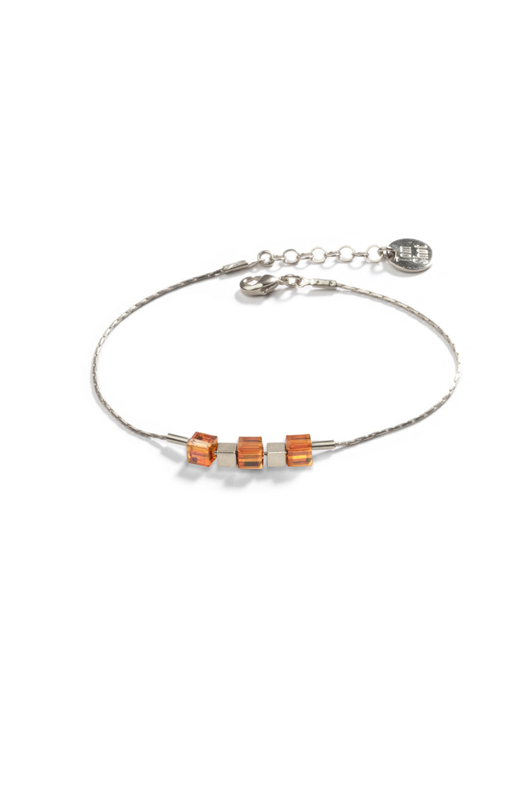 Cube - Armband fünf Würfel