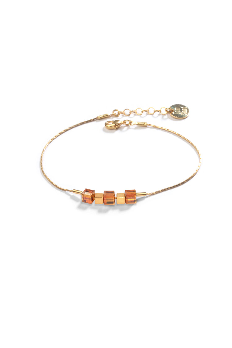 Cube - Armband fünf Würfel