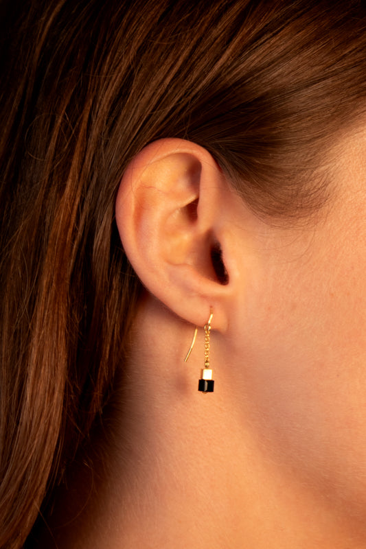 Cube - Ohrring zwei Würfel