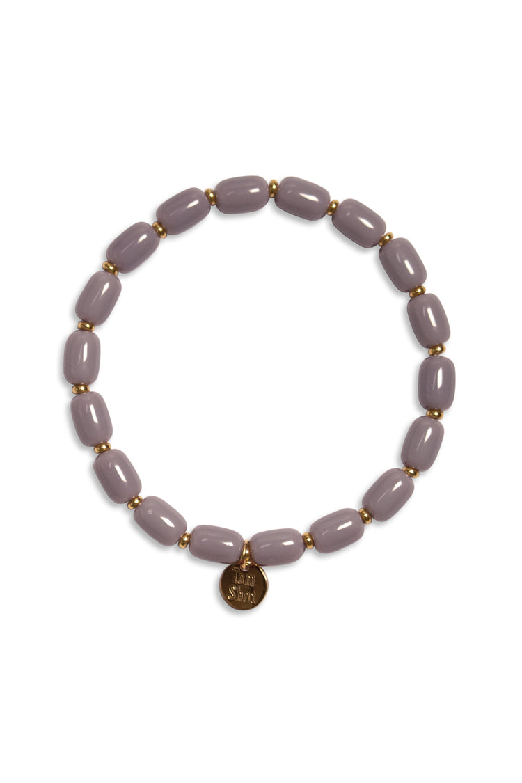 Joy - Armband elastik Barrelperlen