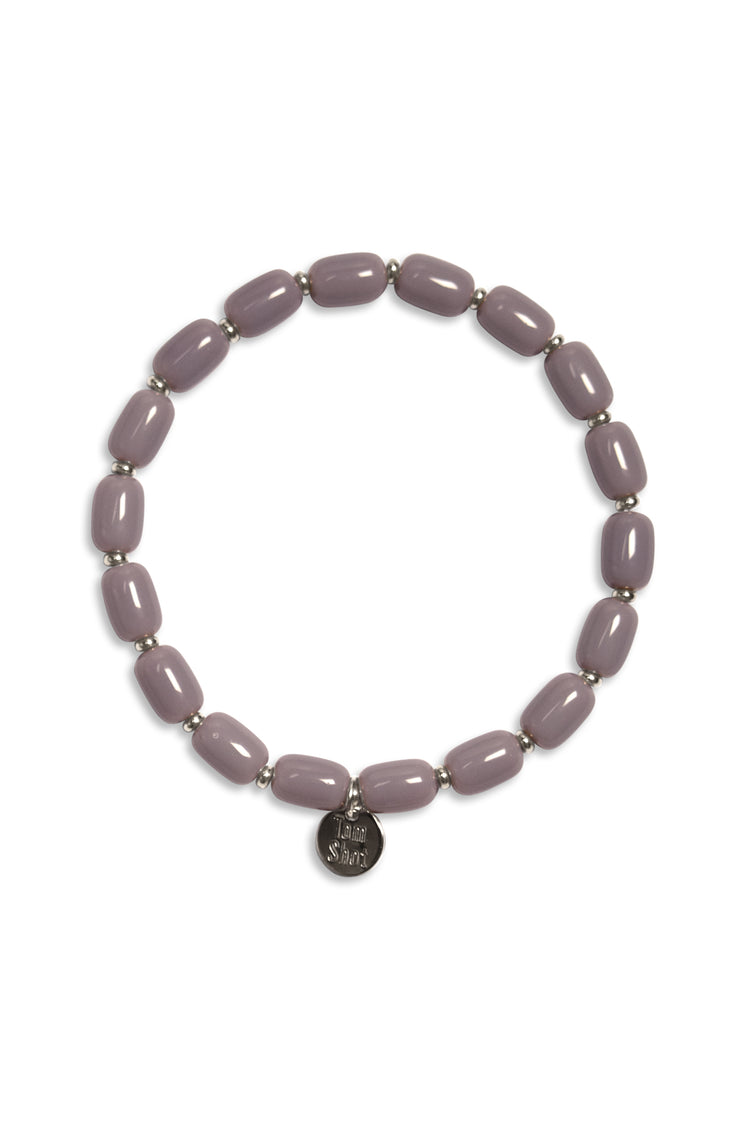 Joy - Armband elastik Barrelperlen