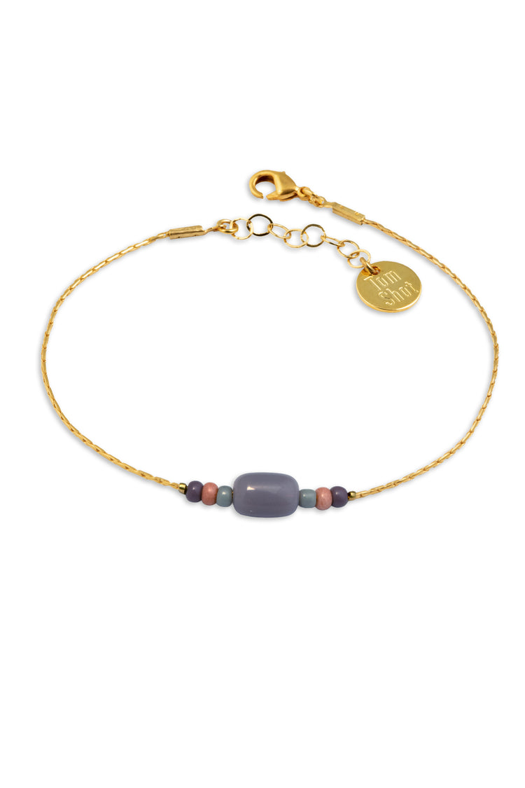 Joy - Armband Rocaille- und Barrelperle