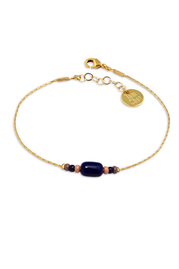 Joy - Armband Rocaille- und Barrelperle