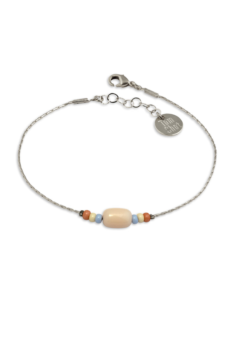 Joy - Armband Rocaille- und Barrelperle