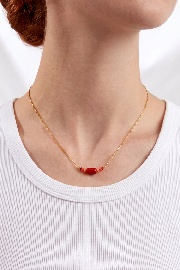 Joy - Halskette Rocaille und Barrel