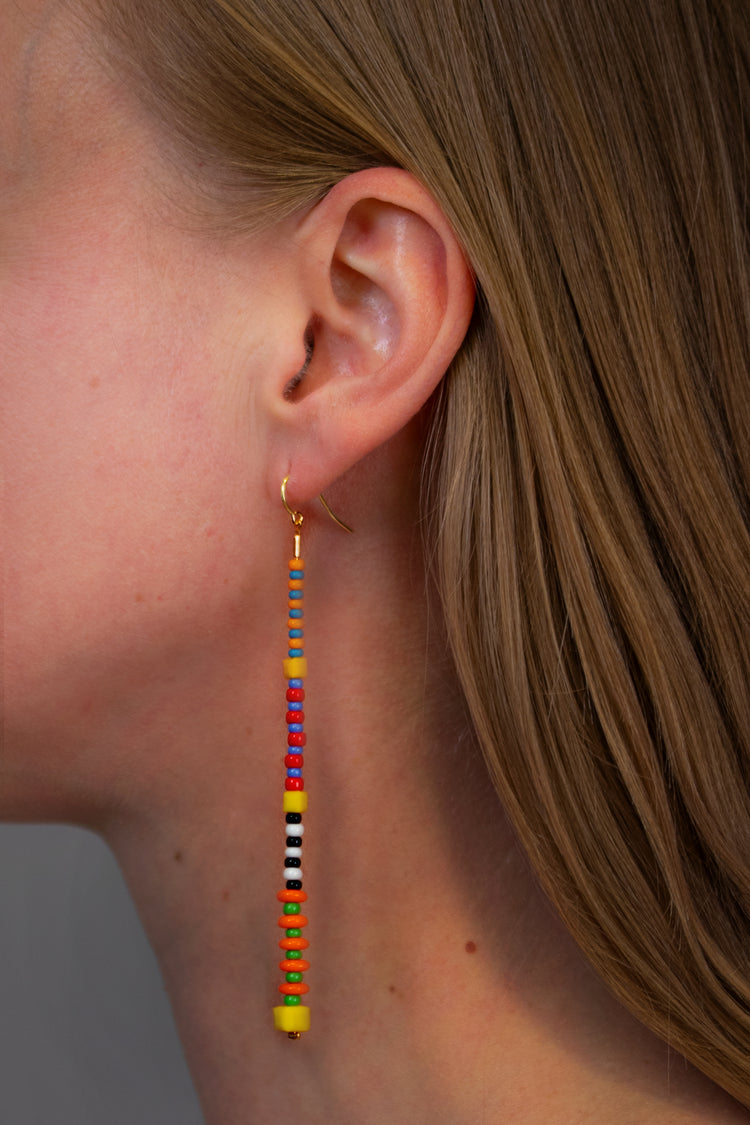 Joy - Ohrhaken langer Perlstrang