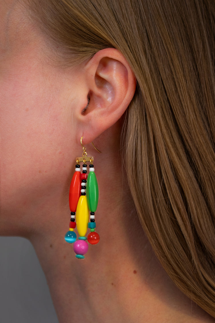 Joy - Ohrhaken Kaskade Glasperlen