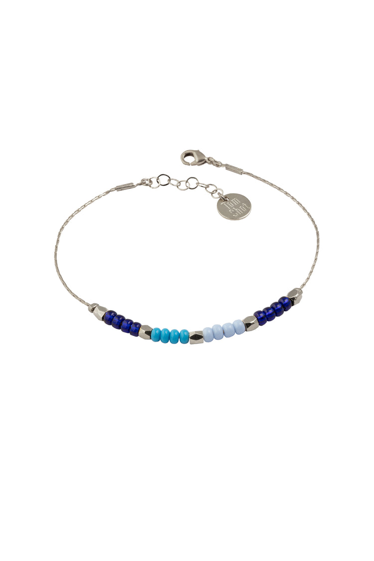 Beach - Armband 4x4 Glasperlchen