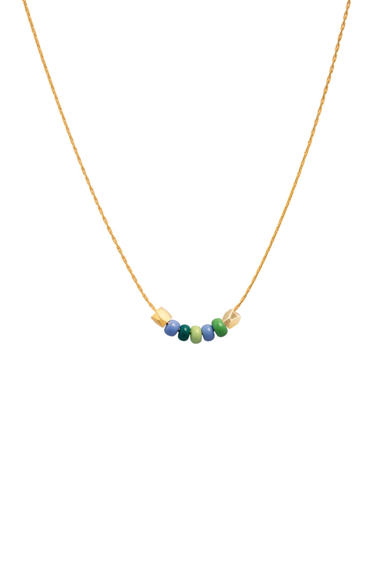 Beach - Kette 5 Glasperlchen