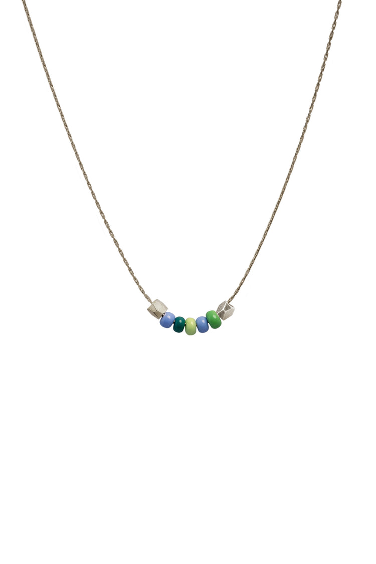 Beach - Kette 5 Glasperlchen