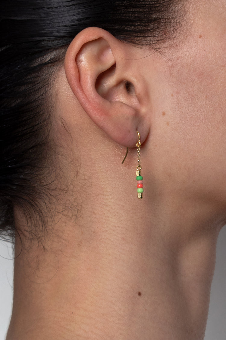 Beach - Ohrhaken Glasperlchen