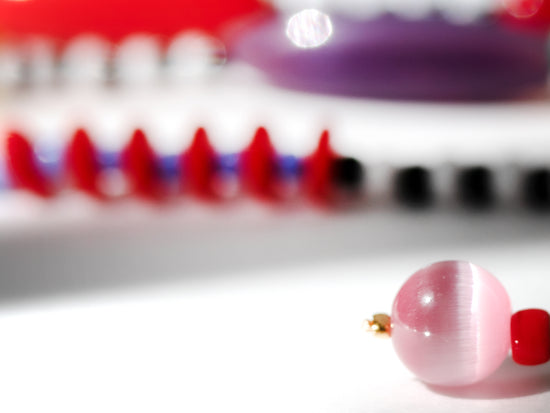 Glasperlen - bunt in den Herbst