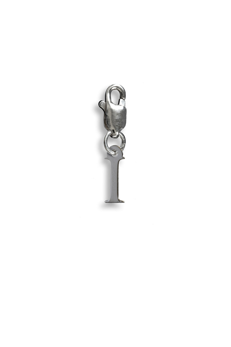 TS Solid Silver Charm Buchstabe