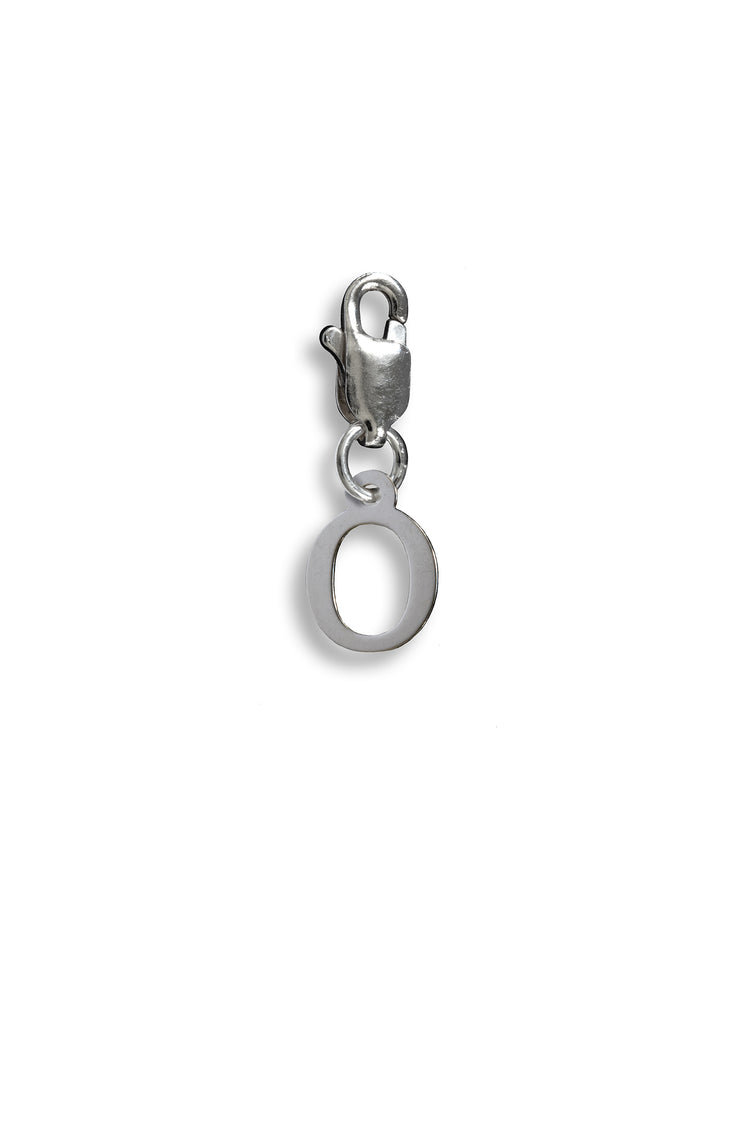 TS Solid Silver Charm Buchstabe