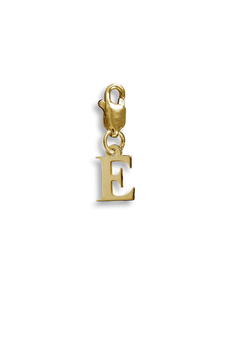 TS Solid Silver Charm Buchstabe
