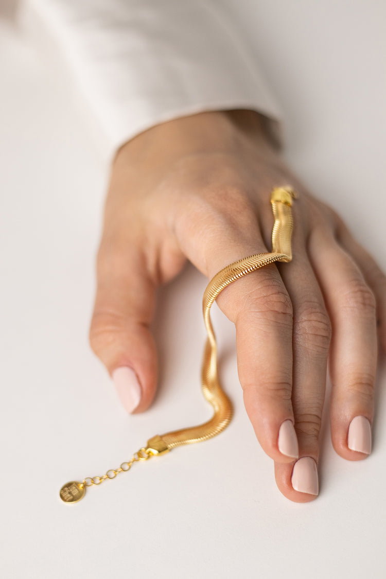 Serpentine – Armband Schlangenkette