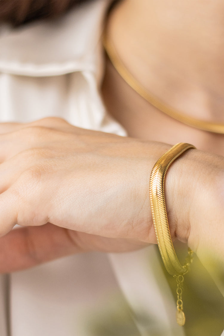 Serpentine – Armband Schlangenkette