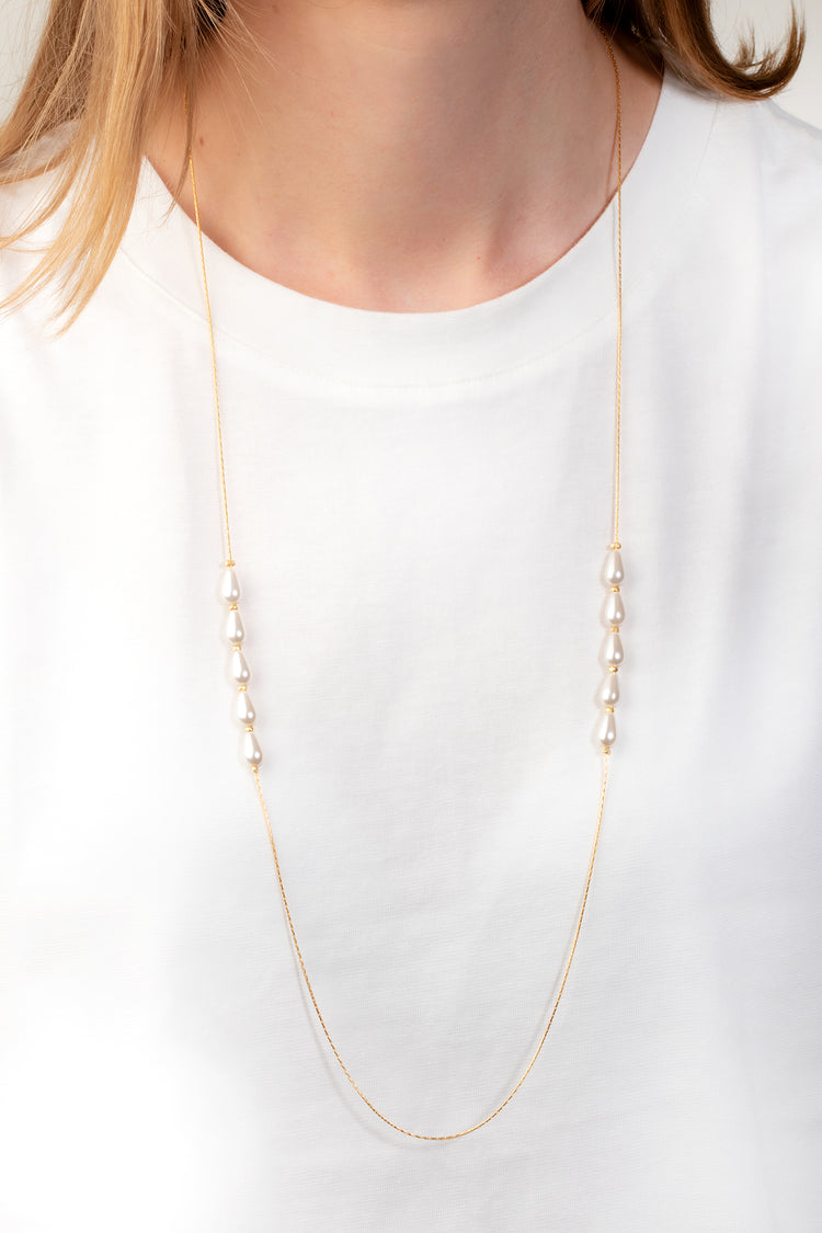 Ganymed Pearl - lange Kette
