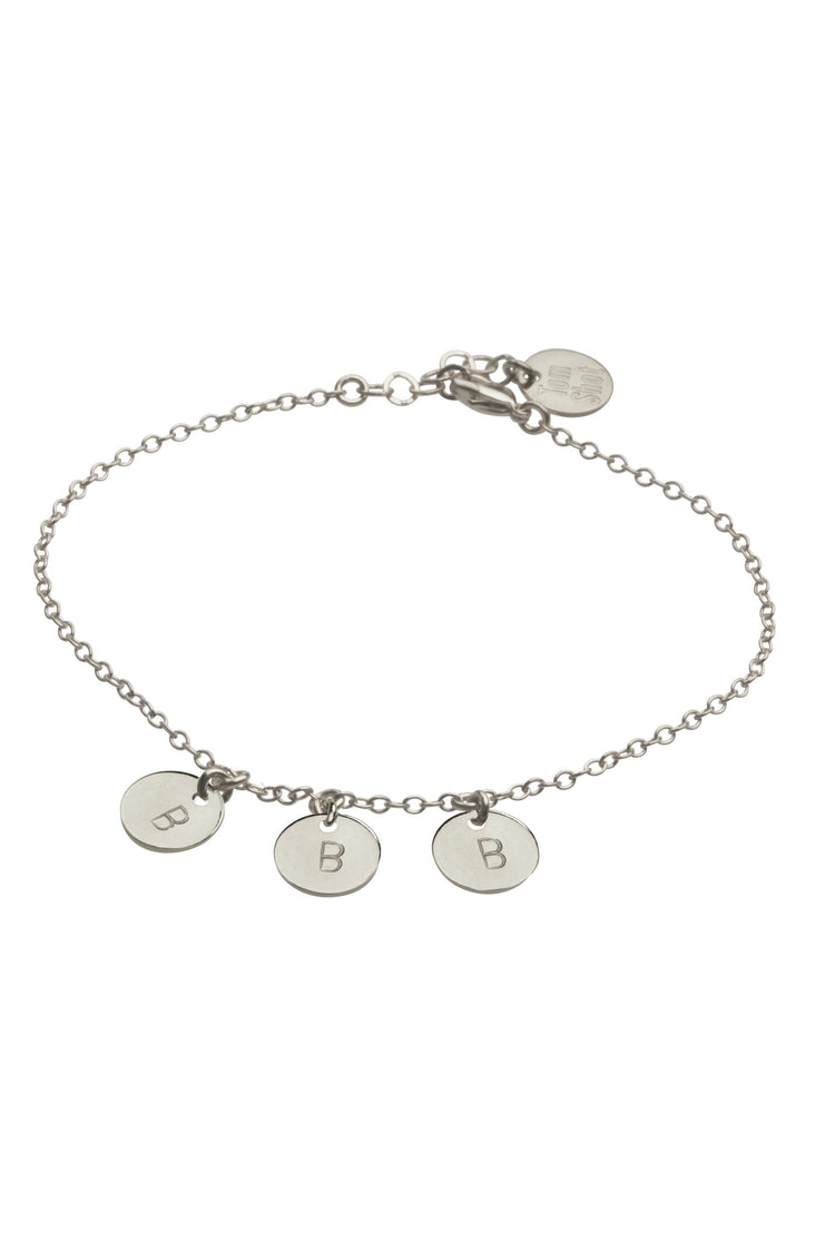 Armband drei Letter