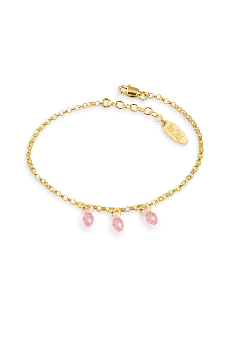 TS Solid Silver Armband 3 Briolette