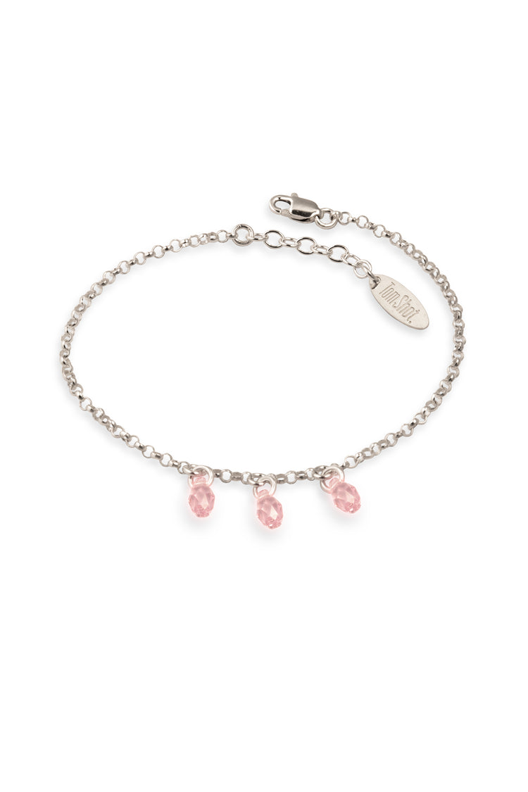 TS Solid Silver Armband 3 Briolette