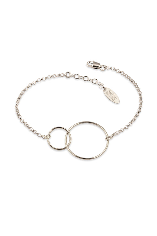 TS Solid Silver Armband Infinity