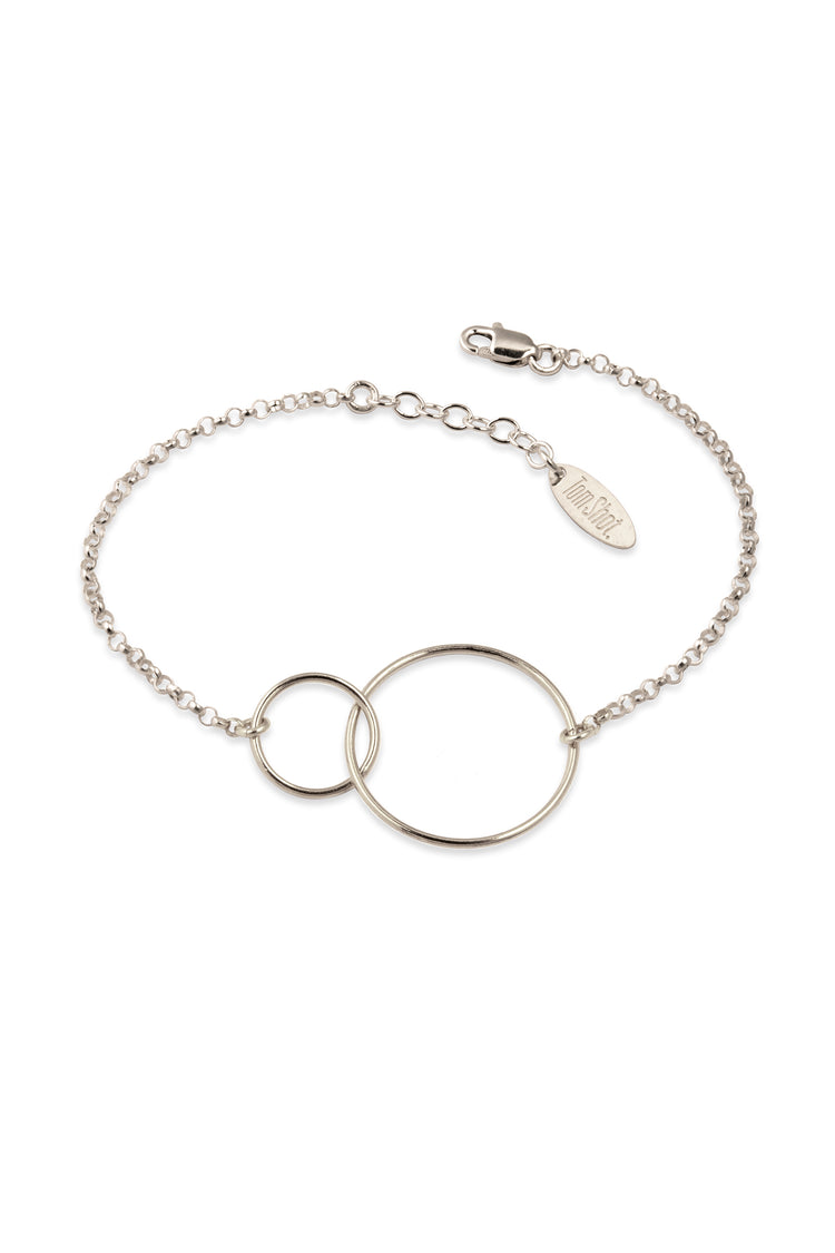 TS Solid Silver Armband Infinity