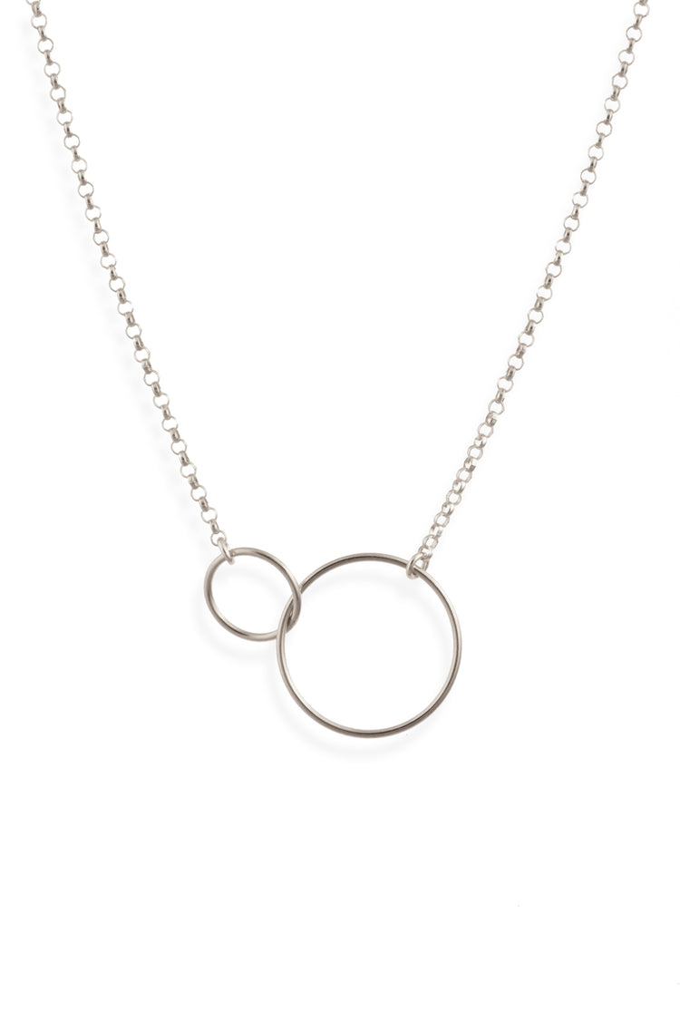 TS Solid Silver Collier Infinity