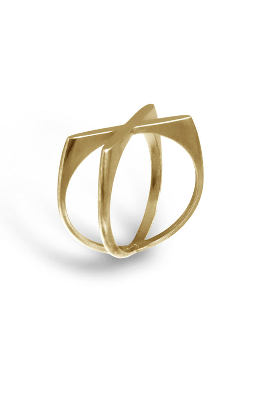TS Solid Silver X-Ring